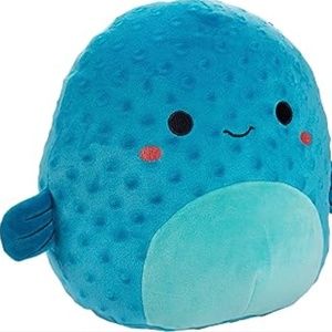 New! Squishmallow Refalo the Blue Pufferfish 16” Stuffed Plush